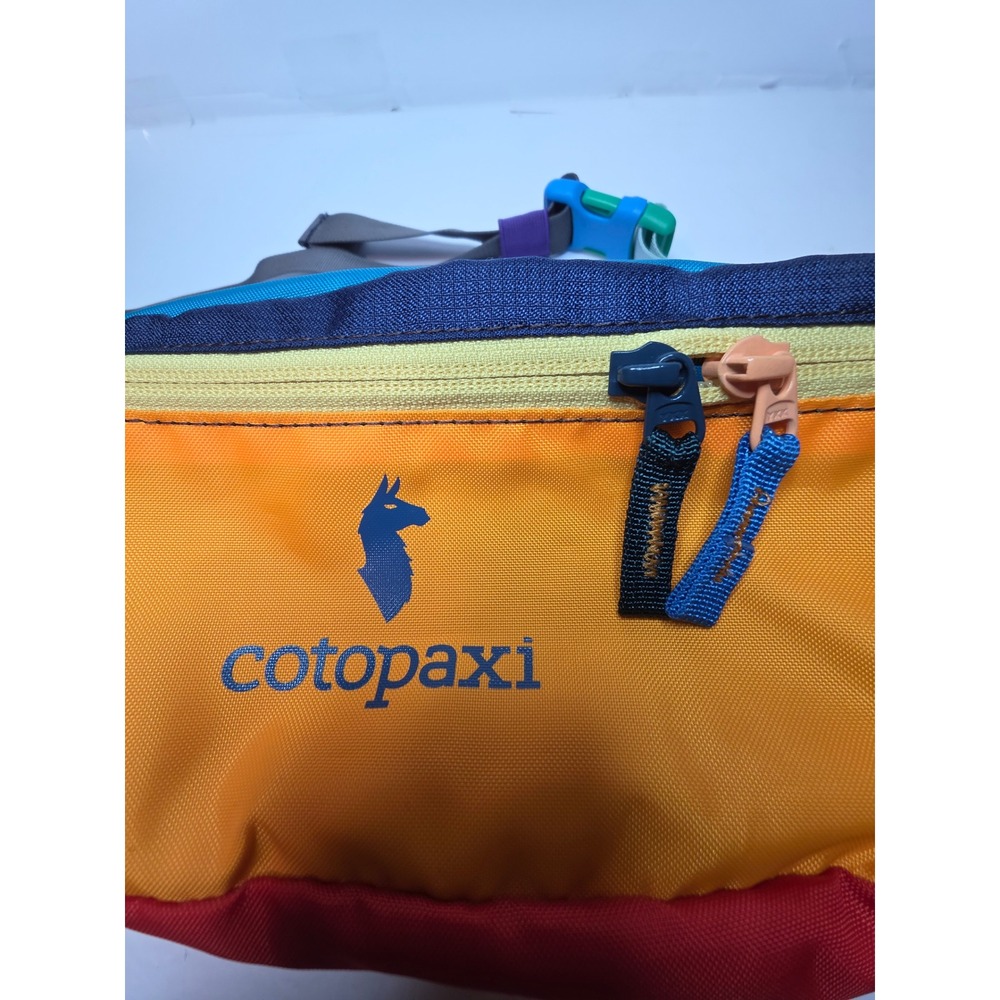 Cotopaxi Kapai 1.5L Hip Pack Del Dia Multicolor Waist Bag St Charles Logo! Rare - Picture 4 of 16